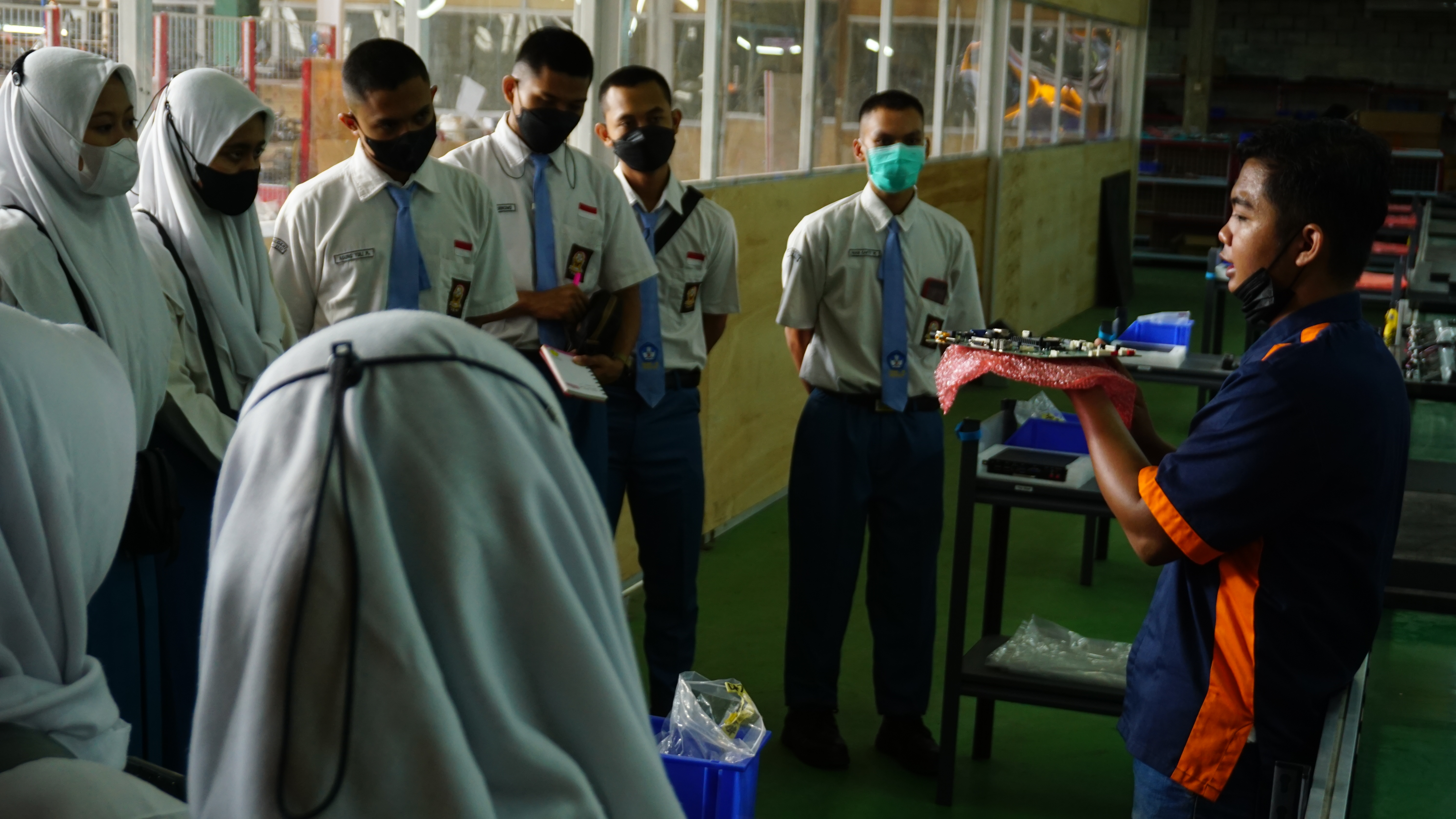 Foto kegiatan lab TKJ